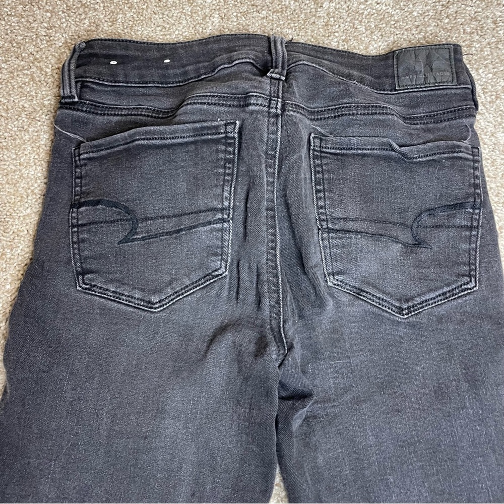 Black AE 6 RegularNe(x)t Level Stretch Jeans
